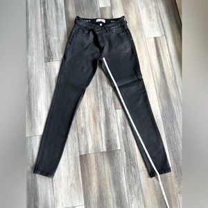 DL1961 EMMA LOW RISE COATED POWER LEGGINGS